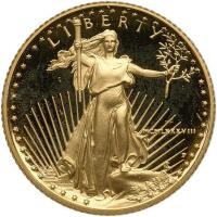 1988-P Gem Proof $5 Gold Eagle