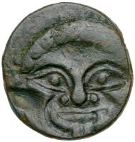 Sicily, Himera. Ca. 430-420 BC. AE Hemilitron 23 mm. (16.05g) Choice VF