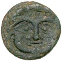 Sicily, Himera. Ca. 430-420 BC. AE Trias, 20 mm (12.25 g) About VF