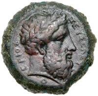 Sicily, Syracuse. Timoleon 344-317 BC. Third Democracy. AE Hemilitron 24 mm (16.9g)