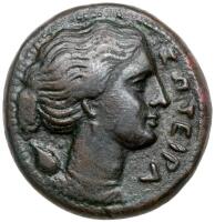 Sicily, Syracuse. Agathokles 317-289 BC. AE 23 (10.36 g) Choice VF