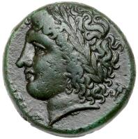 Sicily, Syracuse. Hiketas, 288-279 BC. AE 22 mm (11.05 g) Choice VF