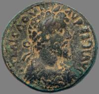 City Coins of Israel. Marcus Aurelius. &Atilde;&dagger; 23.5 mm (8.99 g), AD 161-180 Choice VF