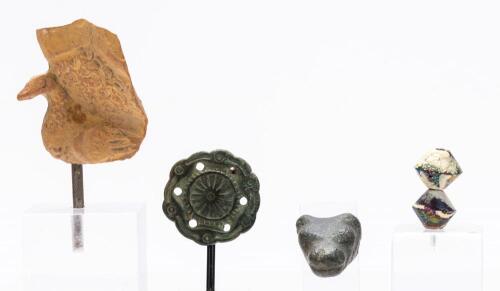 Four (4) Piece Collection of Egyptian, Roman and Near Eastern Objects all Attractively Presented