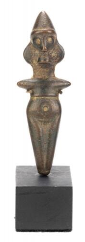 Amlash Culture Bronze Fertility Figure, 9th-8th Century B.C.