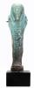 Egyptian Ushabti in Turquoise Faience ca. Late Dynasty, Ptolemaic Period 1085-30 B.C.
