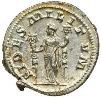 Maximinus I, AD 235-23. Silver Denarius (3.1g) Superb Mint State