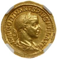 Gordian III, AD 238-244. Gold Aureus (5.49 g)