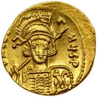 Constantine IV Pogonatus, 668-685. Gold Solidus, (4.41g) Nearly Mint State