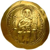 Constantine X Ducas, 1059-1067. Gold nomisma (scyphate) (4.42g) VF