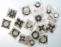 16-piece Collection of Celtic Bronze Ring Money, circa 100 BC