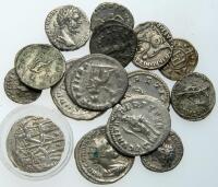 15-piece lot of Ancient and Medieval Silver Coinage