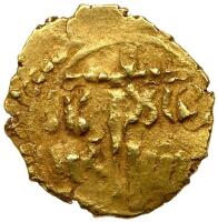 Medieval Invasions. Sicily. Guglielmo (William) II, 1166-1189. Gold Tari (0.86g)