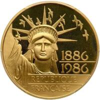 France. 100 Francs, 1986 PCGS PF69 Deep Cameo
