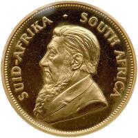 South Africa. Krugerrand, 1973 PCGS PF67 Cameo