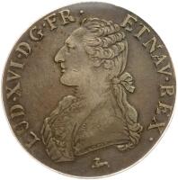 France. Ecu, 1787-R PCGS VF35