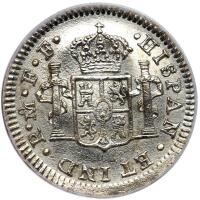 Mexico. 1/2 Real, 1783-Mo FM XF Details