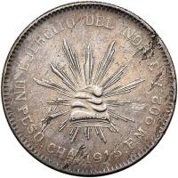 Mexico: Chihuahua. Peso, 1915-CHa FM VF to XF