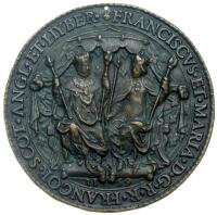 Scotland. Cast Bronze Medal (plaque), dated 1559 VF