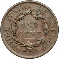 1818 Coronet Head 1C VF25