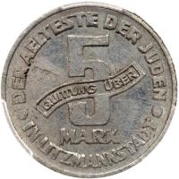 Poland. 5 Mark, 1943 PCGS MS61