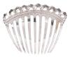 Peruvian .800 Silver Hair Comb - 2