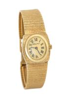 Ladies Vintage 14K Yellow Gold Mathey Tissot Watch and Band