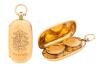 Ladies 19th Century 18K Yellow Gold Sovereign Case Pendant, English