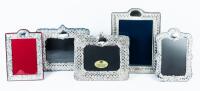 Five Sterling Silver Frames, All Hallmarked 925, Three 5 x 7 one 7 x 9