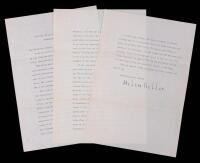 Helen Keller: Gorgeously Composed, Typed Letter Signed to Legendary Stage Actress Katherine Cornell by Keller