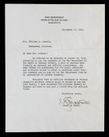 General George C. Marshall &acirc;&euro;&ldquo; Typed Letter Signed as Chief of Staff (1939)