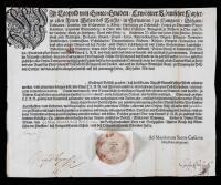 Leopold I, Holy Roman Emperor &acirc;&euro;&ldquo; Signed Broadside Document (1663)