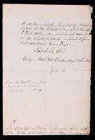 Christian VIII, King of Denmark &acirc;&euro;&ldquo; Signed Letter (1841)