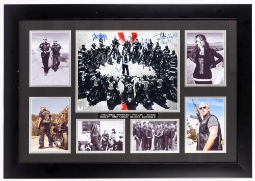 Principal Cast Autographs from the Popular and Acclaimed Series, SONS OF ANARCHY including Charlie Hunnam, Ron Perlman & Katey S