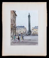 Henri Bouvrie. "Place Vend&Atilde;&acute;me"