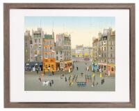 Michael Delacroix. "L"Abaude" Limited Edition Lithograph Framed