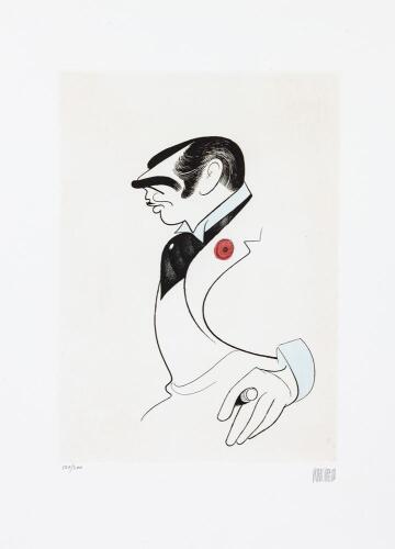 Hirschfeld, Al. Clark Gable