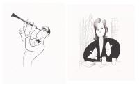 Hirschfeld, Al. Benny Goodman and Rosie O&acirc;&euro;&trade;Donnell