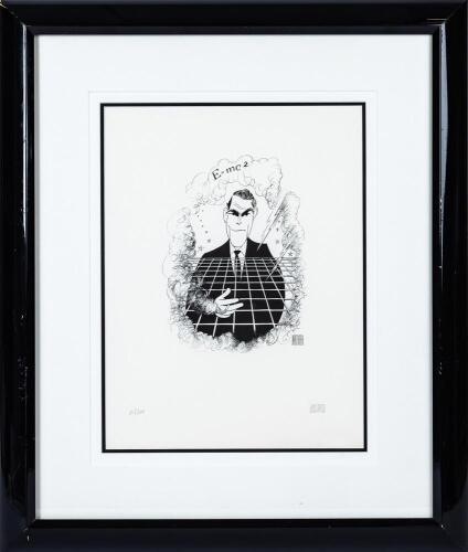 Hirschfeld, Al. The Twilight Zone - Rod Serling
