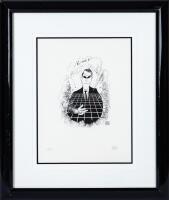 Hirschfeld, Al. The Twilight Zone - Rod Serling