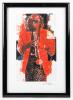 Maurer, Sidney Randolph. Miles Davis Enhanced Portrait Photo