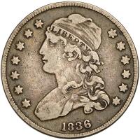 1836 Bust 25C VF20