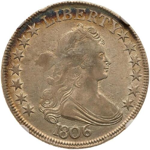 1806 Draped Bust Half Dollar NGC EF40
