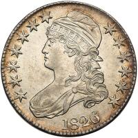 1826 Bust 50C MS63