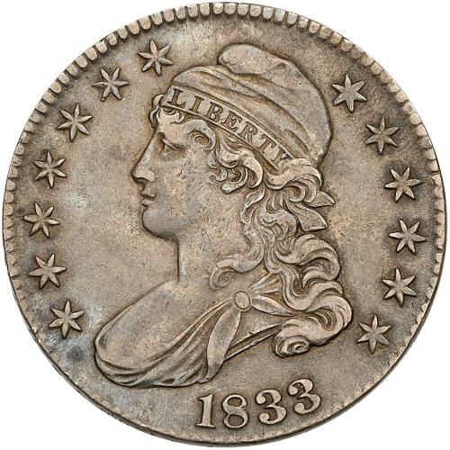 1833 and 1836 Bust Halves