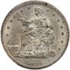 1874-S Chop Mark Trade Dollar