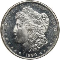 1890-S Morgan $1 NGC MS65 PL