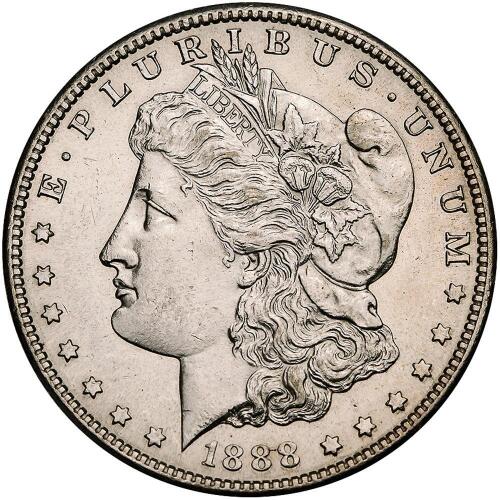 1888-S Lot of 2 coins