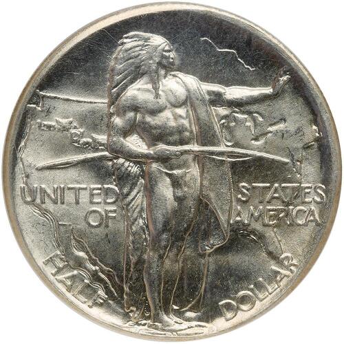 1926 Oregon Trail 50C NGC MS65