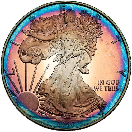 2008. American Silver Eagle 1 oz Gem Proof